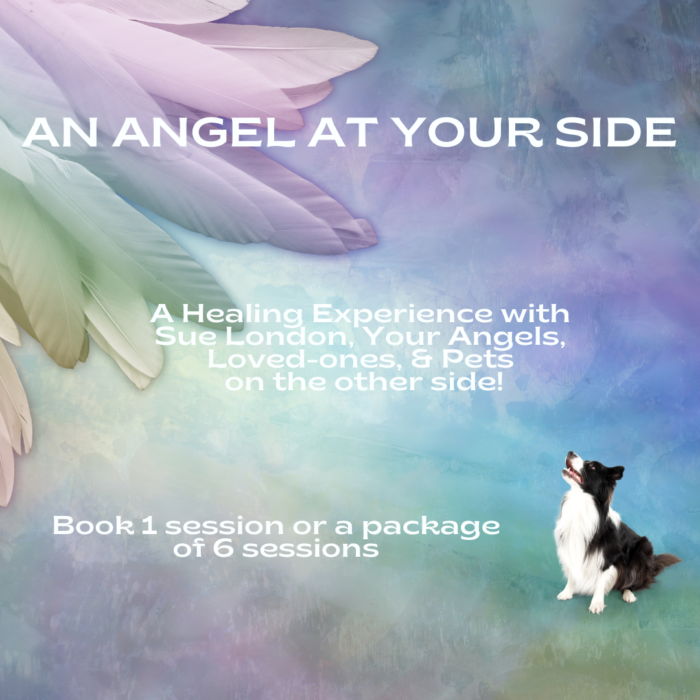 AN ANGEL AT YOUR SIDE - A SUE LONDON & YOUR ANGELS EXPERIENCE!